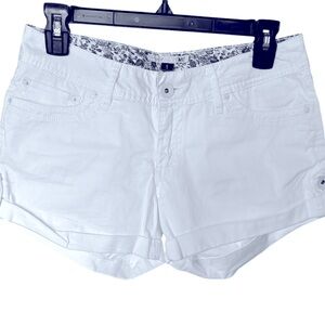 Women's White Shorts